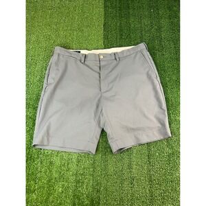 Polo Ralph Lauren Mens Gray Performance Golf Shorts Size 38 Flat Front Classic